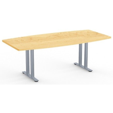 Special-T Table, BoatShaped, T-Base, 84inx42in, BN SCTSIENTL4284KM